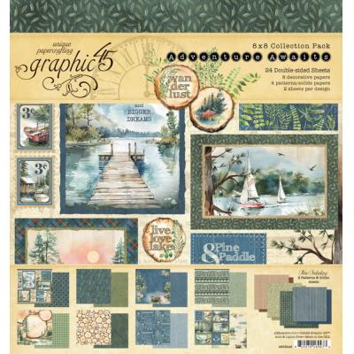Graphic 45 Adventure Awaits - Collection Pack