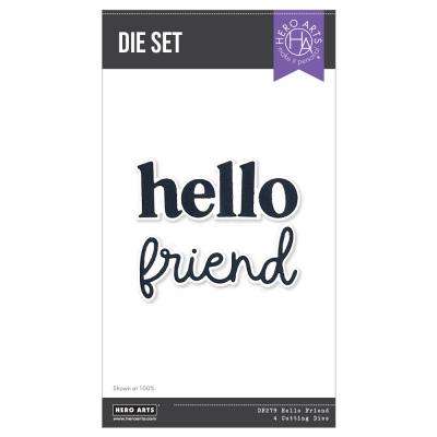 Hero Arts You've Got A Friend Die - Hello Friend