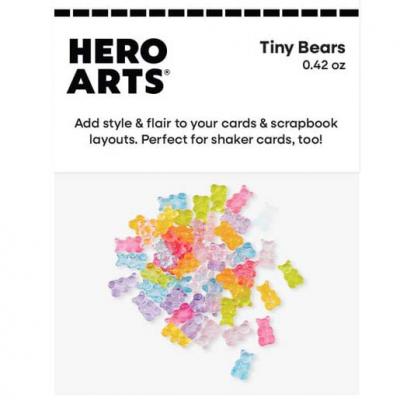Hero Arts Beary Sweet Embellishments - Tiny Bears