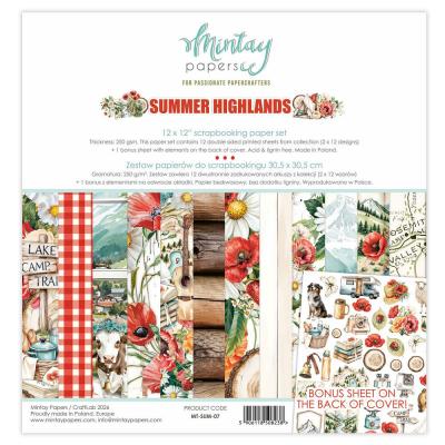 Mintay Papers Summer Highlands - Scrapbooking Paper Set