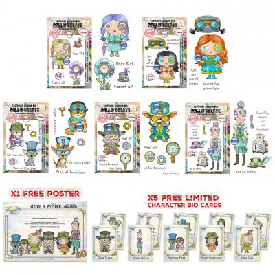 Aall and Create Stempel - Steam & Wonder - Bundle