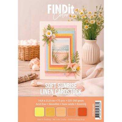 Find It Linen Cardstock - Soft Sunrise
