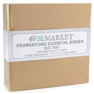49 And Market Foundations Essential Binder Basic Kraft