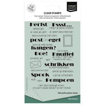 Vaessen Creative Carla Creates Stempel - Hello Autumn (NL)