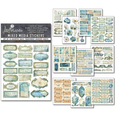 Ciao Bella Edge Of The Ocean - Mixed Media Stickers