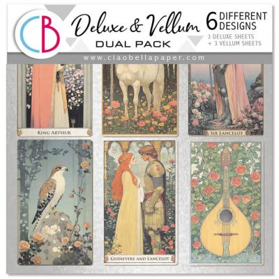 Ciao Bella Courtly Love - Deluxe Paper Silver & Vellum
