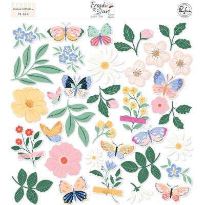 Pinkfresh Studio Fresh Start - Floral Ephemera