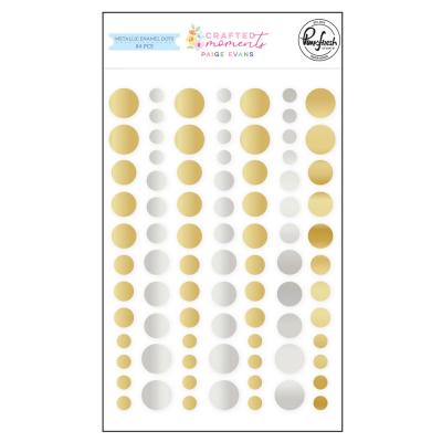 Pinkfresh Studio Crafted Moments - Metallic Enamel Dots