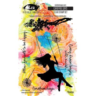 Visible Image Hopes and Dreams Stempel - Carefree Days