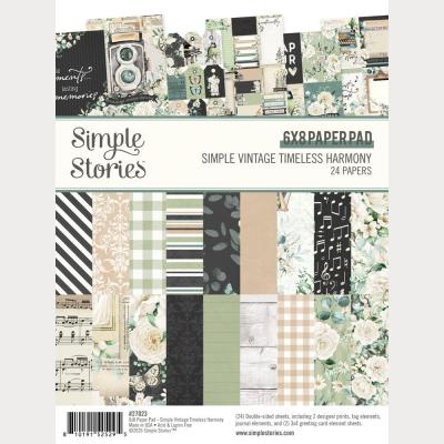 Simple Stories Simple Vintage Timeless Harmony - Paper Pad
