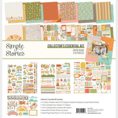 Simple Stories Open Road - Collectors Essential Kit