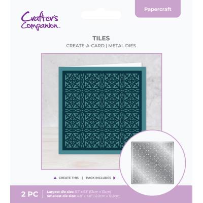 Crafter's Companion Create-a-Card Dies - Tiles