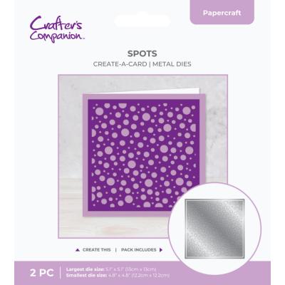 Crafter's Companion Create-a-Card Dies - Spots