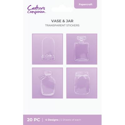Crafter's Companion Flower Press - Vase & Jar Stickers