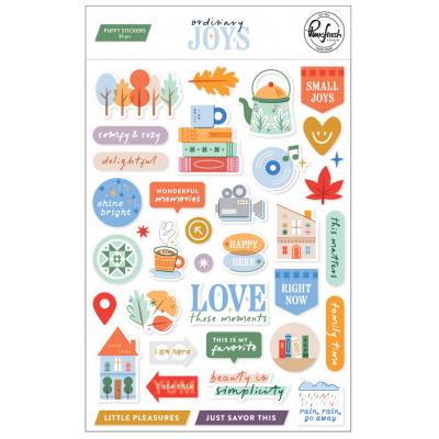 Pinkfresh Studio Ordinary Joys - Puffy Stickers