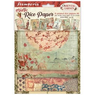 Stamperia Oriental Garden - Mini Rice Paper Selection