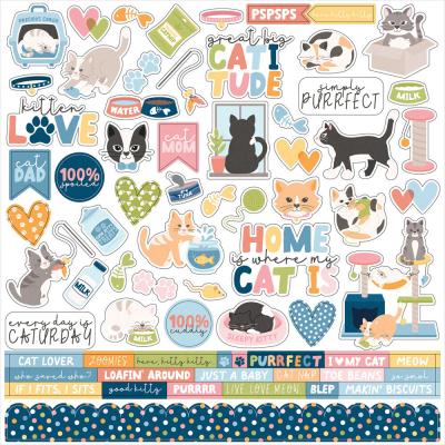 Echo Park Cat Lover - Element Sticker