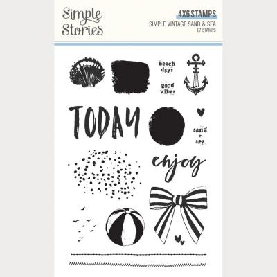 Simple Stories Simple Vintage Sand & Sea Stempel