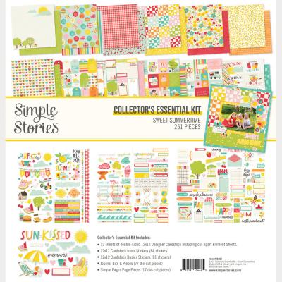 Simple Stories Sweet Summertime - Collector's Essential Kit
