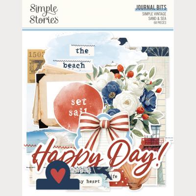 Simple Stories Simple Vintage Sand & Sea - Journal Bits