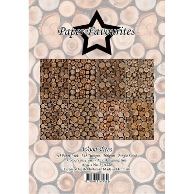 Paper Favourites Paper Pack - Wood Slices