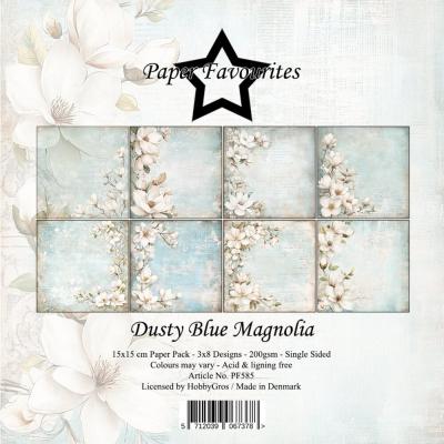 Paper Favourites Paper Pack - Dusty Blue Magnolia