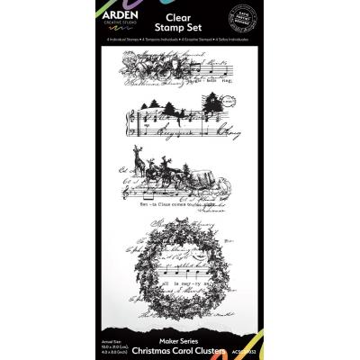 Arden Creative Studio Christmas Cheer Stempel - Christmas Carol Clusters