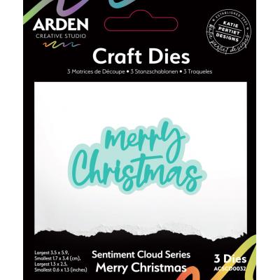 Arden Creative Studio Christmas Cheer Dies - Merry Christmas