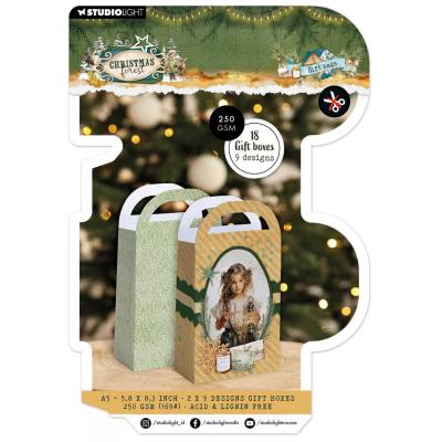 StudioLight Christmas Forest - Gift Box Paper Pad Gift Bags