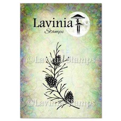 Lavinia Stamps Stempel - Fir Cone Branch