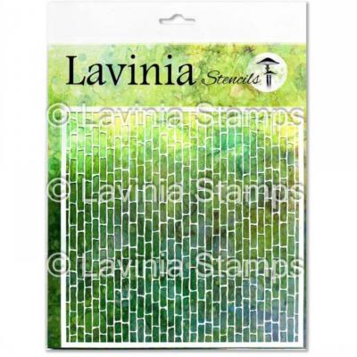 Lavinia Stamps Stencils - Red Brick