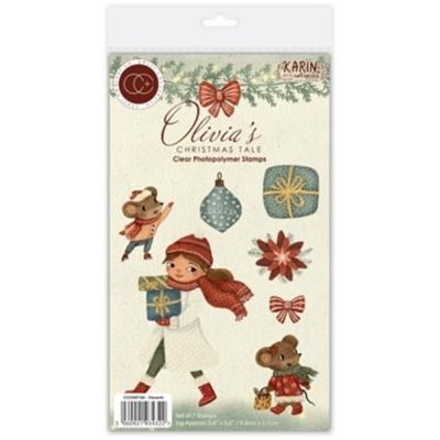 Craft Consortium Olivia's Christmas Tale Stempel - Presents