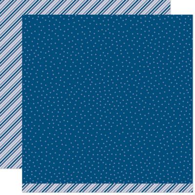 Lawn Fawn Stripes 'N Sprinkles Autumn Designpapier - Full Moon