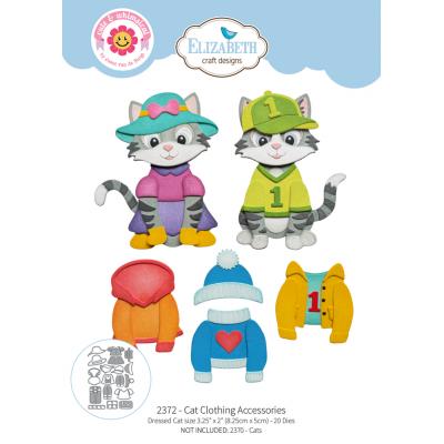 Elizabeth Craft Designs Meet The Cats Dies - Clothing Accessories