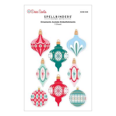 Spellbinders Dear Santa Sticker - Ornaments