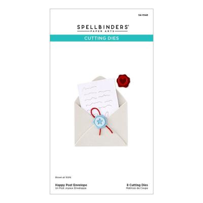Spellbinders Dear Santa Etched Dies - Happy Post Envelope