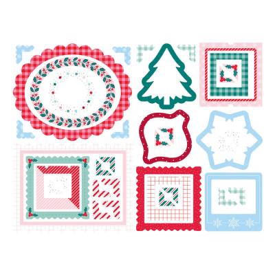Spellbinders Dear Santa Chipboard Frames & Corners