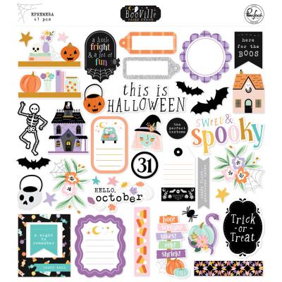 Pinkfresh Studio BooVille - Ephemera