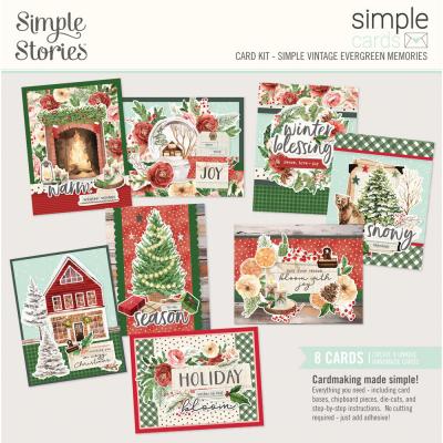 Simple Stories Simple Vintage Evergreen Memories - Simple Cards Kit