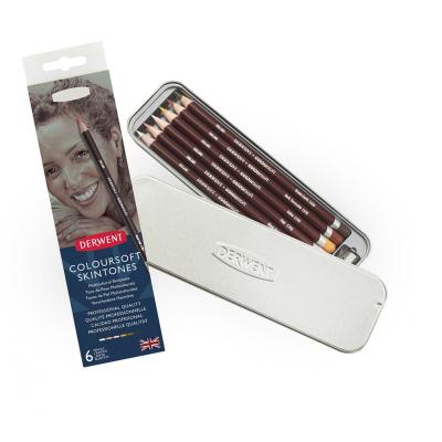 Derwent Coloursoft Pencil - Skintones