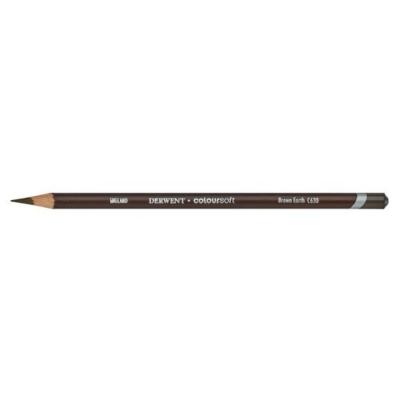 Derwent Coloursoft Pencil - 630 Brown Earth