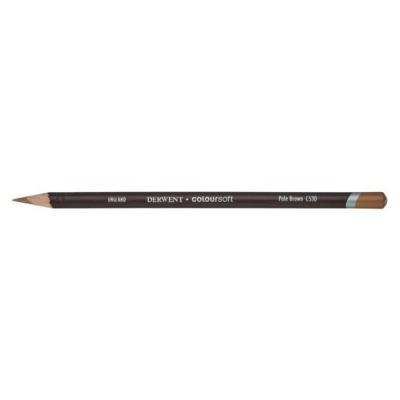 Derwent Coloursoft Pencil - 530 Pale Brown