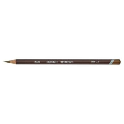 Derwent Coloursoft Pencil - 510 Brown
