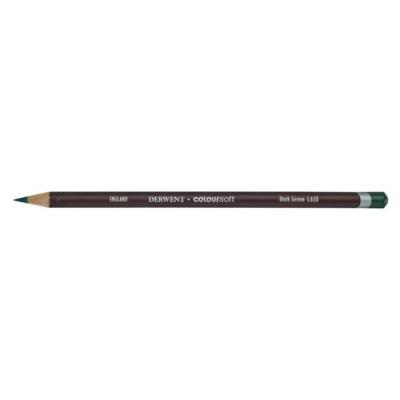 Derwent Coloursoft Pencil - 410 Dark Green