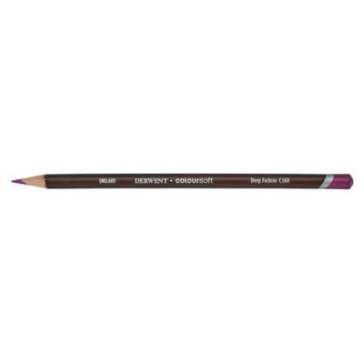 Derwent Coloursoft Pencil - 140 Deep Fuchsia