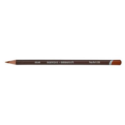 Derwent Coloursoft Pencil - 130 Deep Red