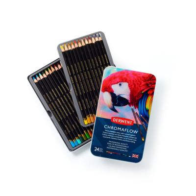 Derwent Chromaflow Pencil - Tin of 24 Pencils