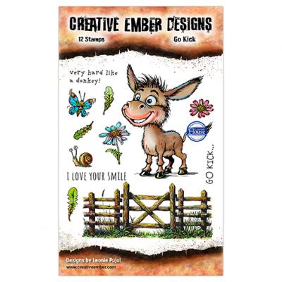Creative Ember Designs Stempel - Go Kick