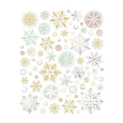 Spellbinders Sleigh Bells Ring - Glisten Stickers