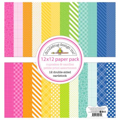Doodlebug Design Cupcakes & Candles - Petite Prints Assortment